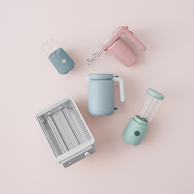 RIG-TIG Foodie brødrister hvid 600 watt