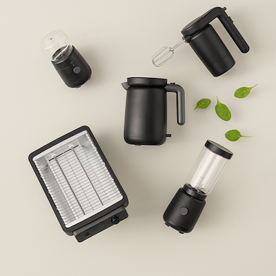 RIG-TIG Foodie Brødrister Sort 600 watt