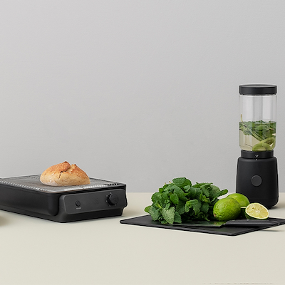 RIG-TIG Foodie Brødrister Sort 600 watt