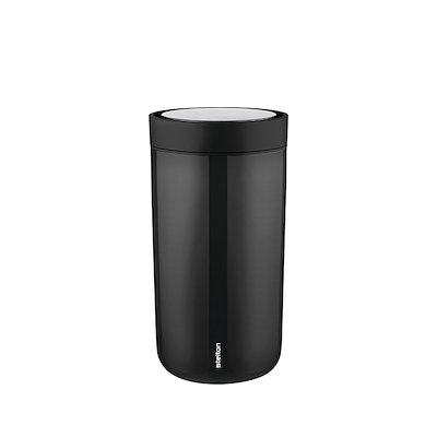 Stelton To Go Click termokop sort 0,2 liter