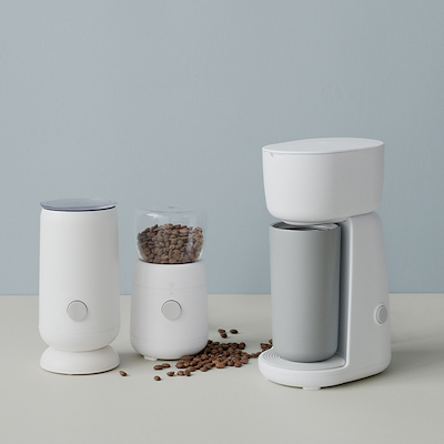 RIG-TIG Foodie Single Cup Kaffemaskine White