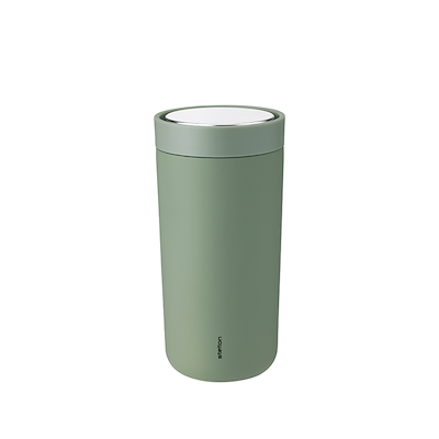 Stelton To Go Click termokop 0,4 liter soft army
