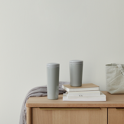 Stelton Carrie Termoflaske Light Grey 0,5 Liter
