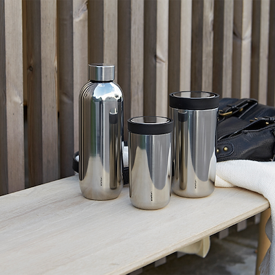 Stelton Keep Cool termoflaske 0,6 liter stål