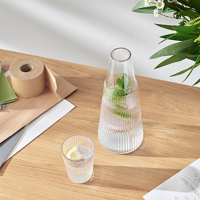 Stelton Pilastro karaffel klar 1 liter