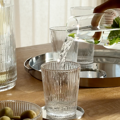 Stelton Pilastro karaffel klar 1 liter