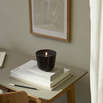 Stelton Solis Olielampe Soft Black