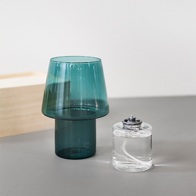 RIG-TIG Viva hurricane lanterne ocean 16,5 cm