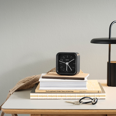 Stelton Okiru Vækkeur Black