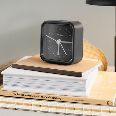 Stelton Okiru Vækkeur Black