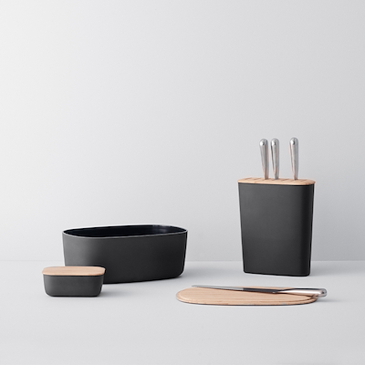 RIG-TIG BOX-IT brødkasse black 34,5 cm