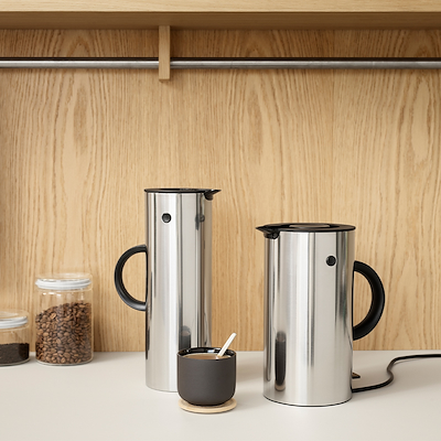 Stelton EM77 elkedel Steel 1,5 liter