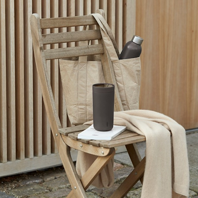Stelton To Go Click termokop soft bark 0,4 liter