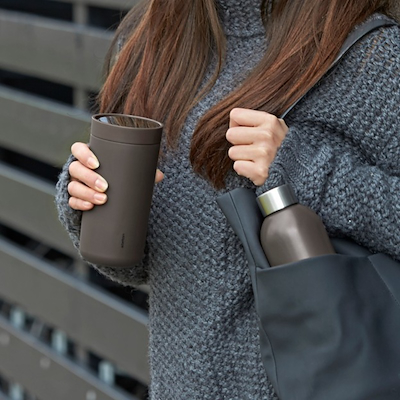 Stelton To Go Click termokop soft bark 0,4 liter