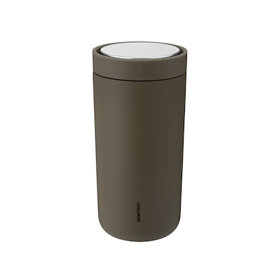 Stelton To Go Click termokop soft bark 0,4 liter