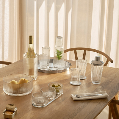 Stelton Pilastro drikkeglas klar 350 ml