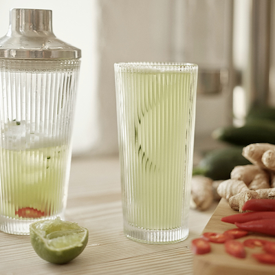 Stelton Pilastro longdrink drikke glas 30 cl 4 stk.