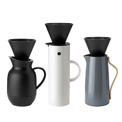 Stelton universal kaffetragt sort