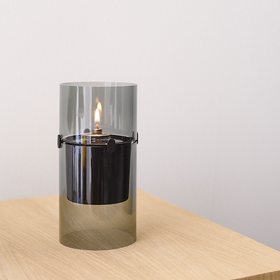 Stelton Lucie Hurricane Olielampe Smoke 2 Stk.