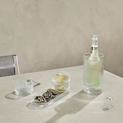Stelton Pilastro tapassæt glas 30,7 cm