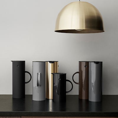 Stelton EM77 termokande soft black 1 liter