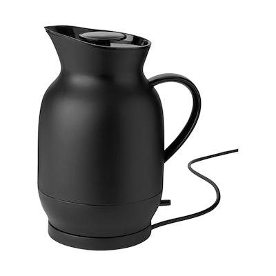 Stelton Amphora elkedel soft black 1,2 liter 2200 watt