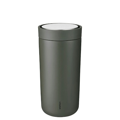Stelton To Go Click termokop forest green 0.4 liter