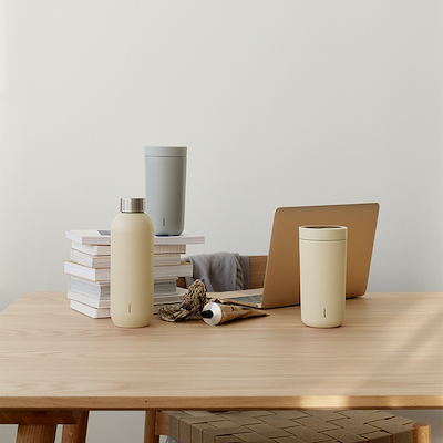 Stelton Keep Cool termoflaske mellow yellow 0,6 liter