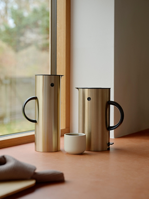 Stelton EM77 elkedel (EU) brushed brass 1,5 liter