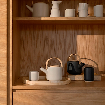Stelton Theo termokop sort 0,2 liter