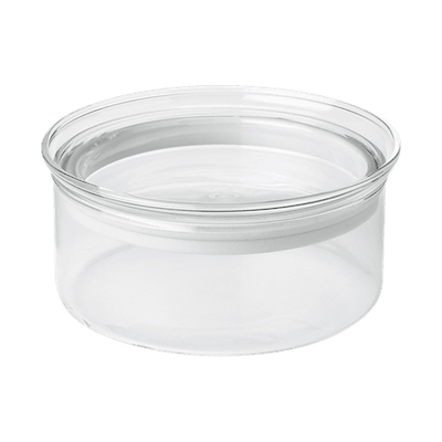 RIG-TIG STORE-IT opbevaringsglas med låg grå 0,4 liter