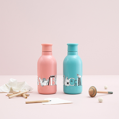RIG-TIG DRINK-IT Moomin ABC termoflaske salmon 0,5 liter