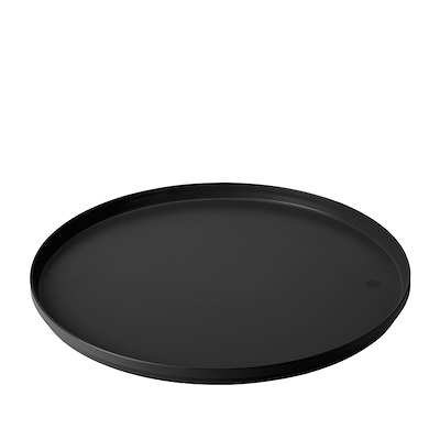 Stelton EM serveringsbakke sort Ø40 cm