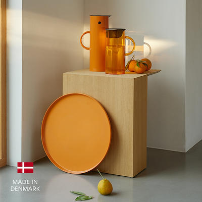 Stelton EM serveringsbakke saffron Ø40 cm