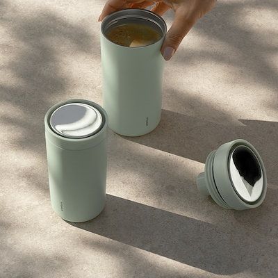 Stelton To Go Click termokop minty moss 0.4 liter
