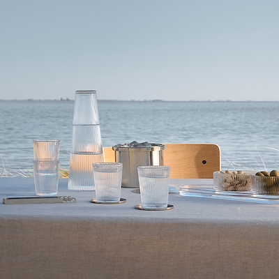 Stelton Pilastro drikkeglas klar 6 stk 150 ml