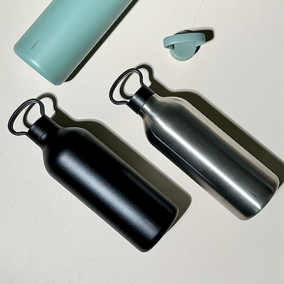 Stelton Tabi termoflaske sort 1 liter