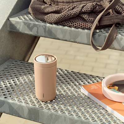 Stelton To Go Click termokop beige 0,2 liter