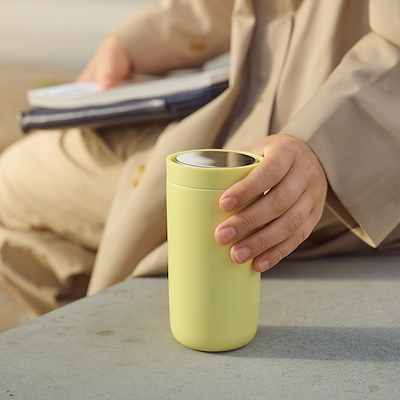 Stelton To Go Sip termokop gul 0,4 liter