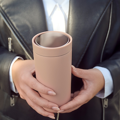 Stelton To Go Sip termokop rosa 0,4 liter
