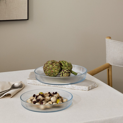 Stelton Pilastro ovnfast fad glas Ø24 cm