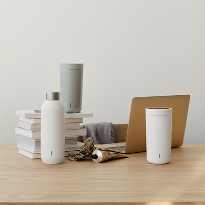 Stelton To Go Click termokop hvid 0,4 liter