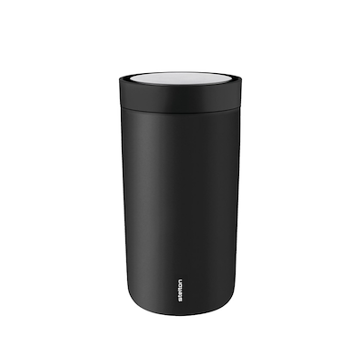 Stelton To Go Click termokop sort 0,2 liter