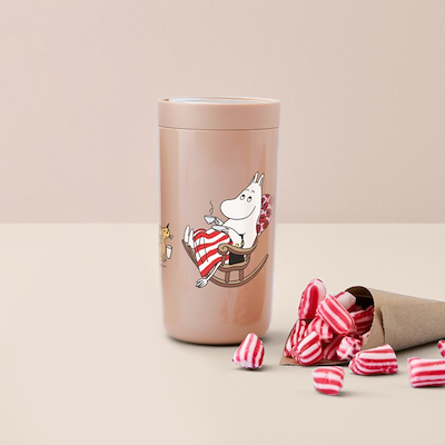 Stelton To Go Click Moomin 'Mumimor' termokop beige 0,2 liter