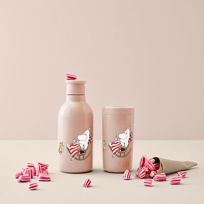 Stelton To Go Click Moomin 'Mumimor' termokop beige 0,2 liter