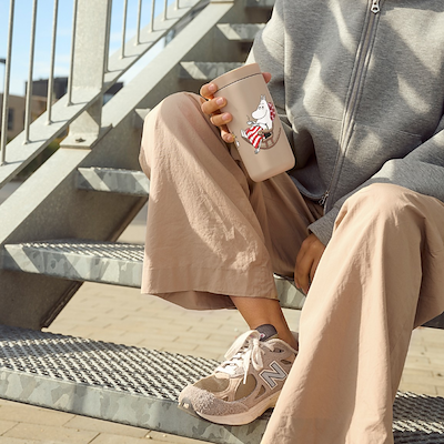 Stelton To Go Click Moomin 'Mumimor' termokop beige 0,2 liter