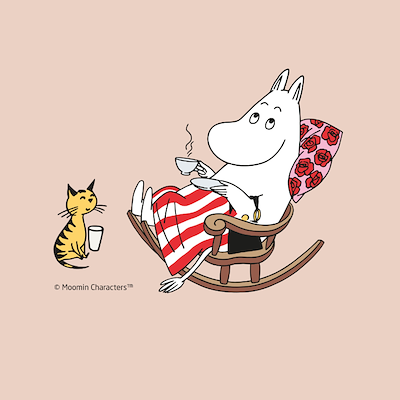 Stelton To Go Click Moomin 'Mumimor' termokop beige 0,2 liter