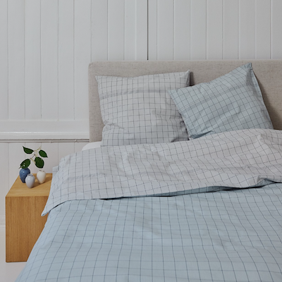 Stelton Soft Home Vibeke Klint sengetøj blå 140x220 cm