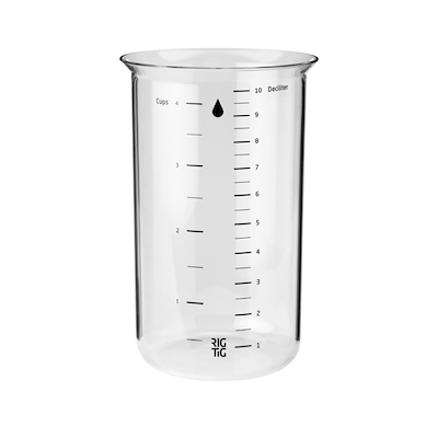 RIG-TIG Mix-it målebæger glas 1 liter