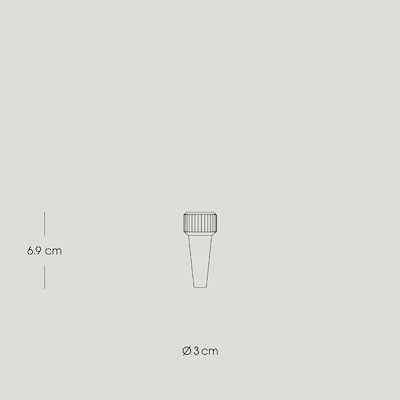 Stelton Pilastro vinprop klar H 6,9 cm